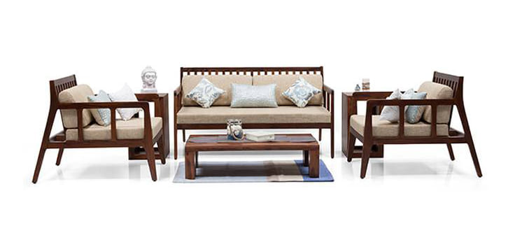 Sofa ticoti Woodpro sản xuất bằng gỗ tự nhiên