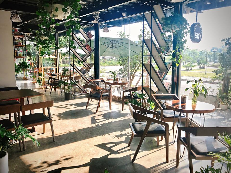 bàn ghế cafe gỗ Sồi Nga đẹp giá rẻ